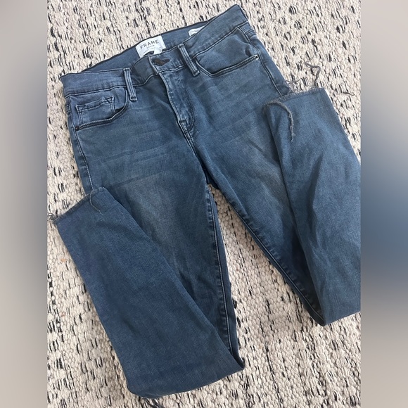 Womens Frame Le Skinny de Jeanne‎ Jeans size 27 - Picture 1 of 8
